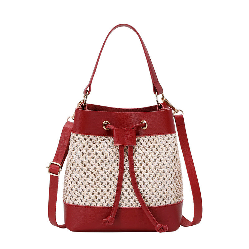 Bolso de cubo clásico de PU al por mayor